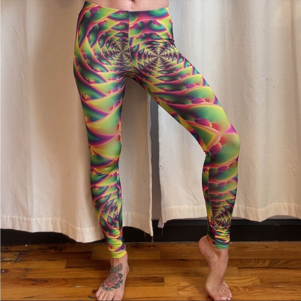 Vintage Lip Service Cult Psychedelic Leggings